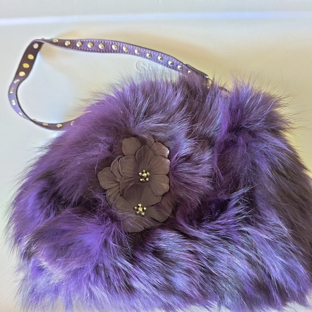 A fun purple handbag